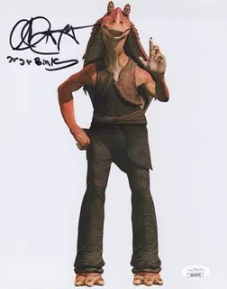 Ahmed Best autograph