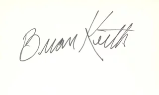 Brian Keith autograph