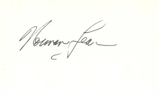 Norman Lear autograph