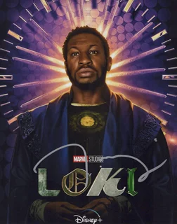 Jonathan Majors autograph