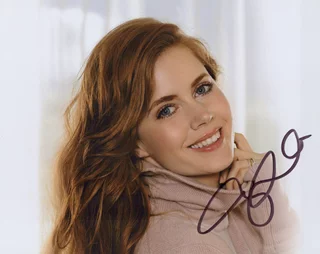 Amy Adams autograph