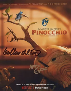 Pinocchio autograph