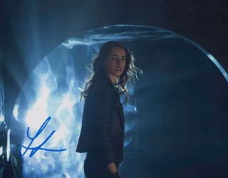 Lily Collins autograph
