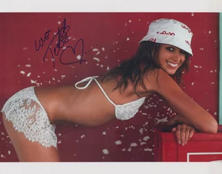 Petra Nemcova autograph