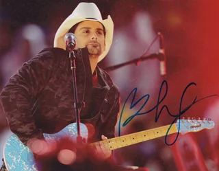 Brad Paisley autograph