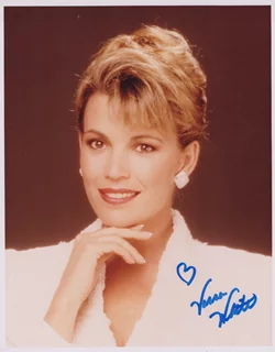 Vanna White autograph