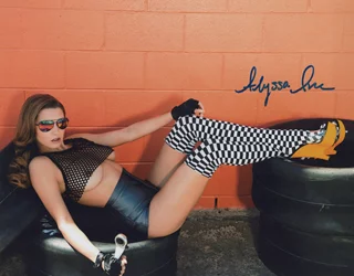 Alyssa Arce autograph