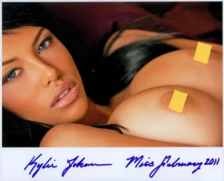 Kylie Johnson autograph