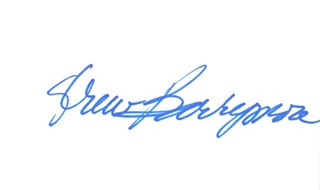 Drew Barrymore autograph