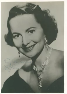 Olivia DeHavilland autograph