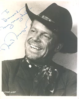 Dan Duryea autograph