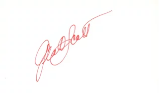 George C. Scott autograph