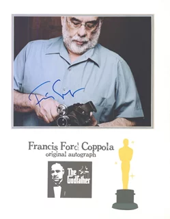 Francis Ford Coppola autograph