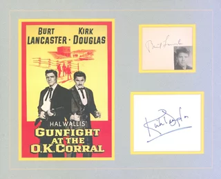 Gunfight At The O.K. Corral autograph
