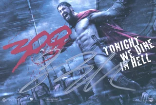 Gerard Butler autograph