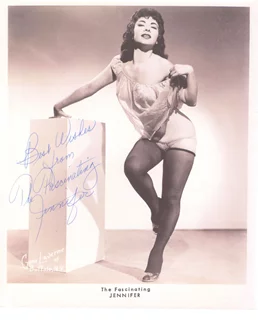 The Fascinating Jennifer autograph