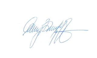 Gary Burghoff autograph