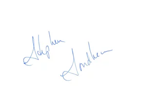 Stephen Sondheim autograph