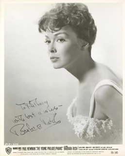Barbara Rush autograph