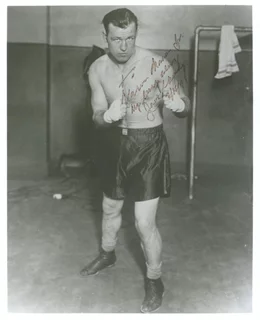 Jack Sharkey autograph