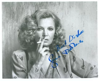 Gena Rowlands autograph