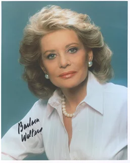 Barbara Walters autograph