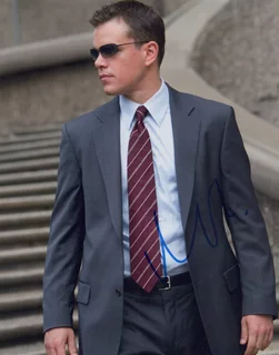 Matt Damon autograph