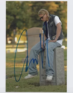Charlie Hunnam autograph