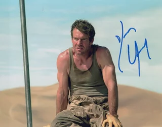 Dennis Quaid autograph