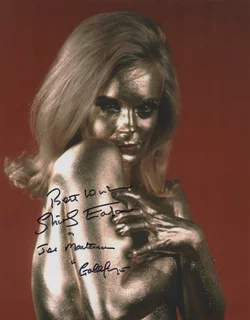 Shirley Eaton autograph