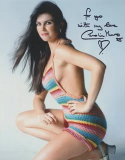 Caroline Munro autograph