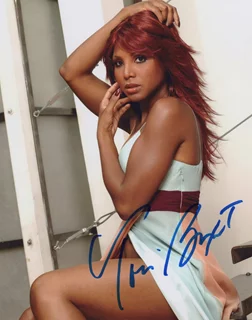 Toni Braxton autograph