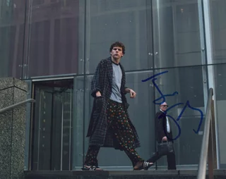 Jesse Eisenberg autograph