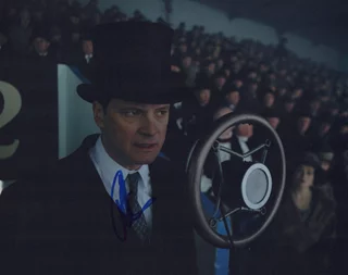 Colin Firth autograph