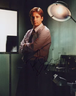 David Duchovny autograph