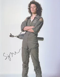 Sigourney Weaver autograph