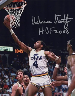 Adrian Dantley autograph