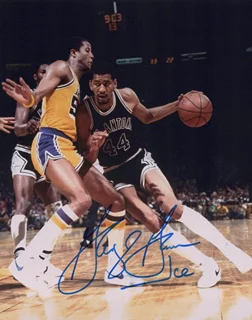George Gervin autograph