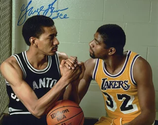 George Gervin autograph