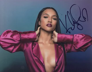 Karrueche Tran autograph