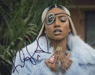 Karrueche Tran autograph