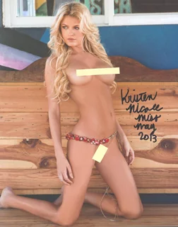 Kristen Nicole autograph