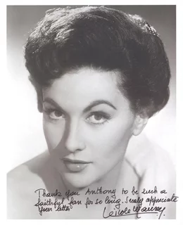 Nicole Maurey autograph