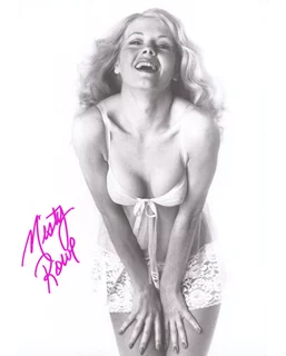 Misty Rowe autograph