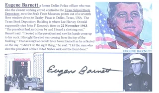 Eugene Barnett autograph