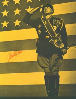 George C. Scott autograph