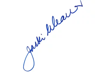 Jacki Weaver autograph