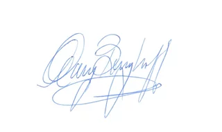 Gary Burghoff autograph