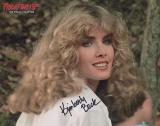 Kimberly Beck autograph