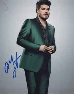 Adam Lambert autograph